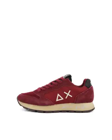 SUN68 SNEAKERS TOM VINTAGE BORDEAUX
