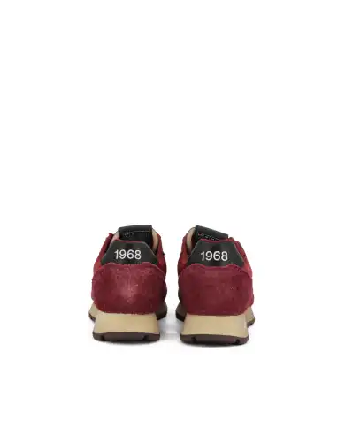 SUN68 SNEAKERS TOM VINTAGE BORDEAUX