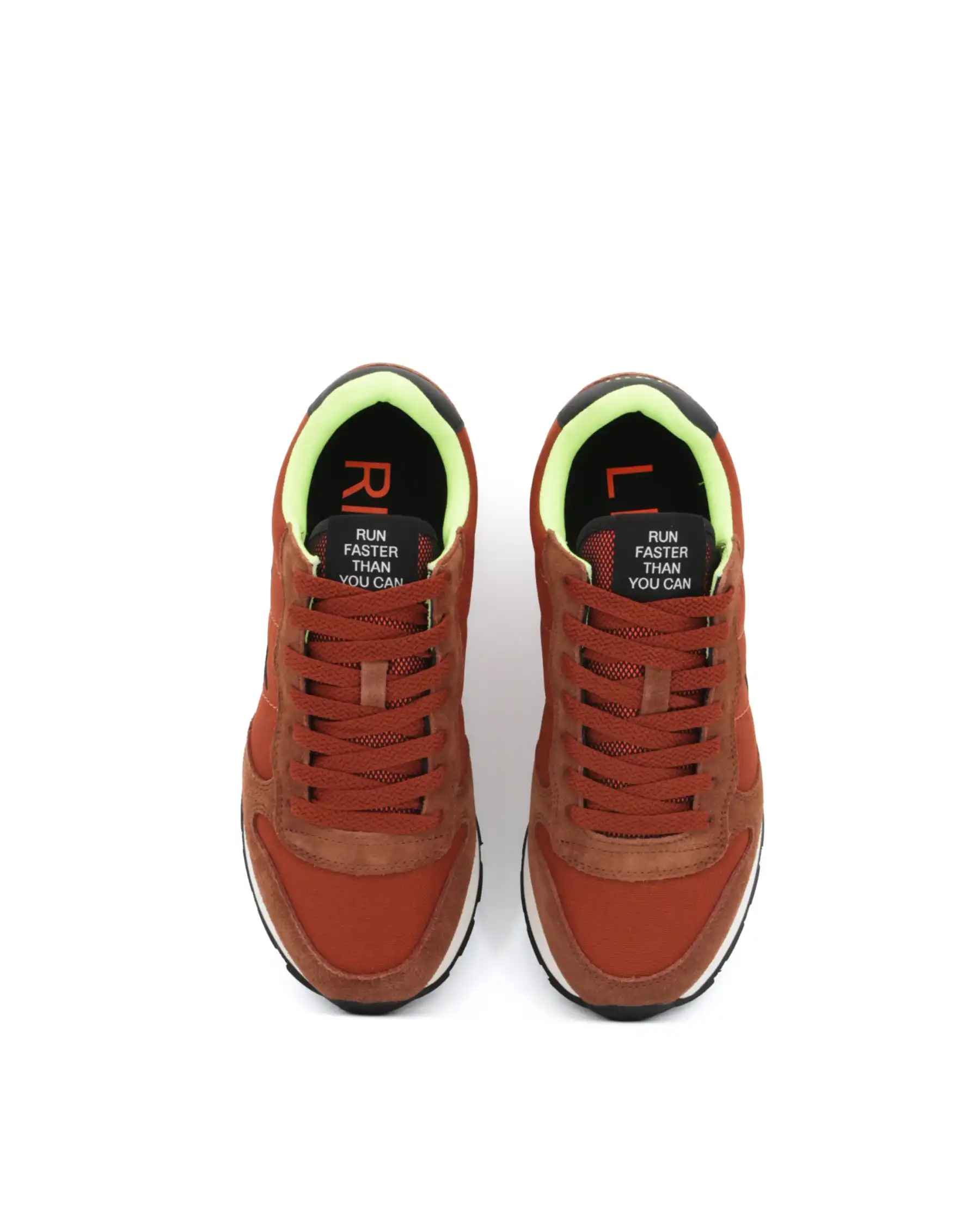 SUN68 SNEAKERS TOM FLUO RUGGINE