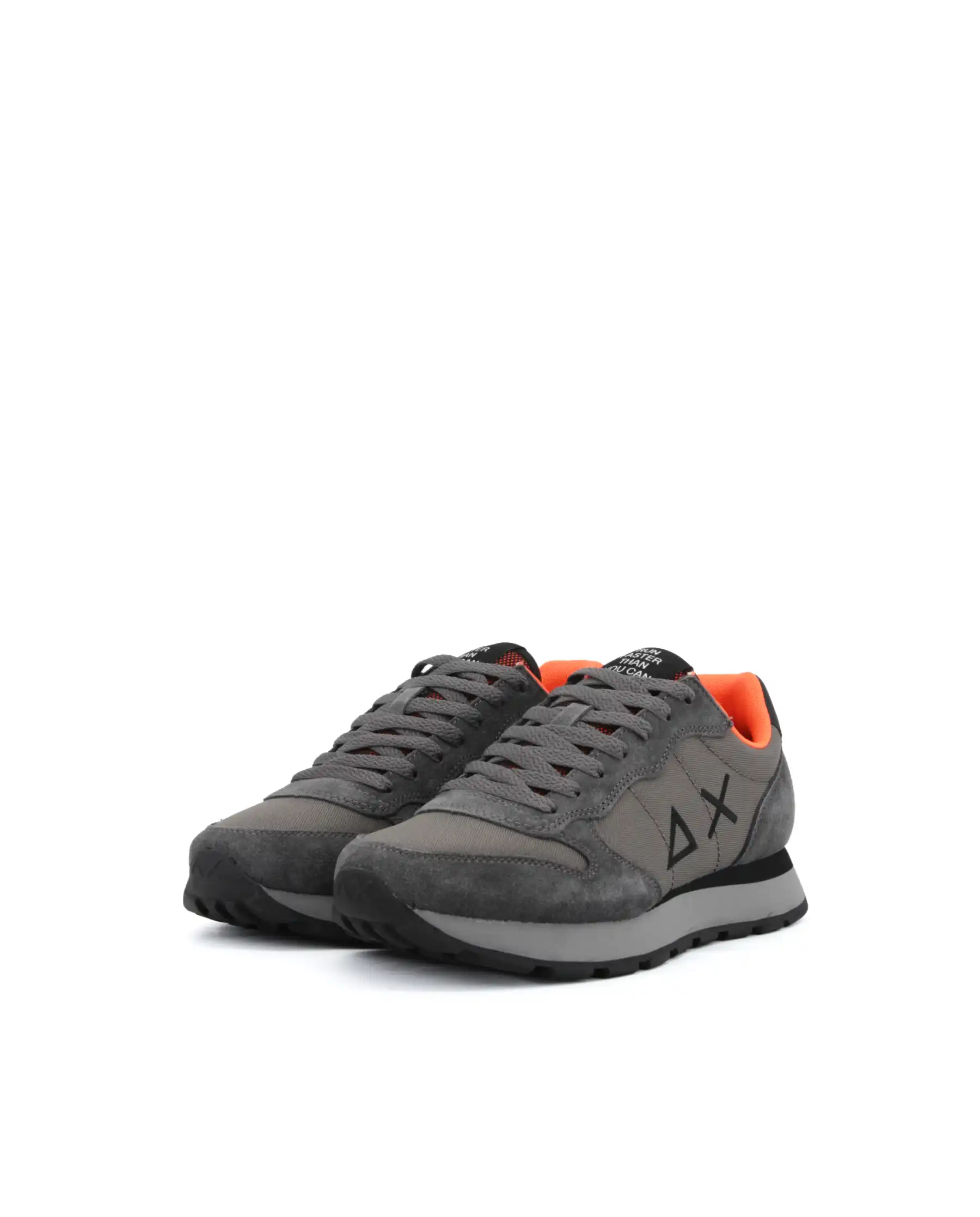 SUN68 SNEAKERS TOM FLUO GRIGIO