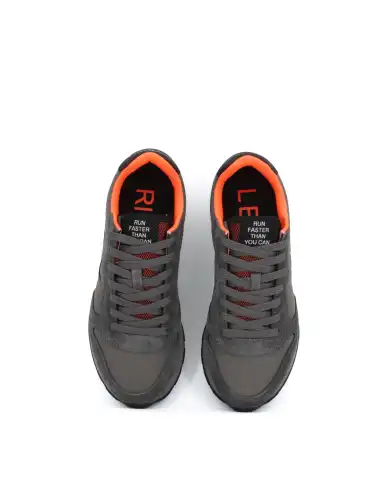 SUN68 SNEAKERS TOM FLUO GRIGIO