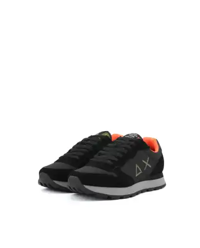 SUN68 SNEAKERS TOM FLUO NERO