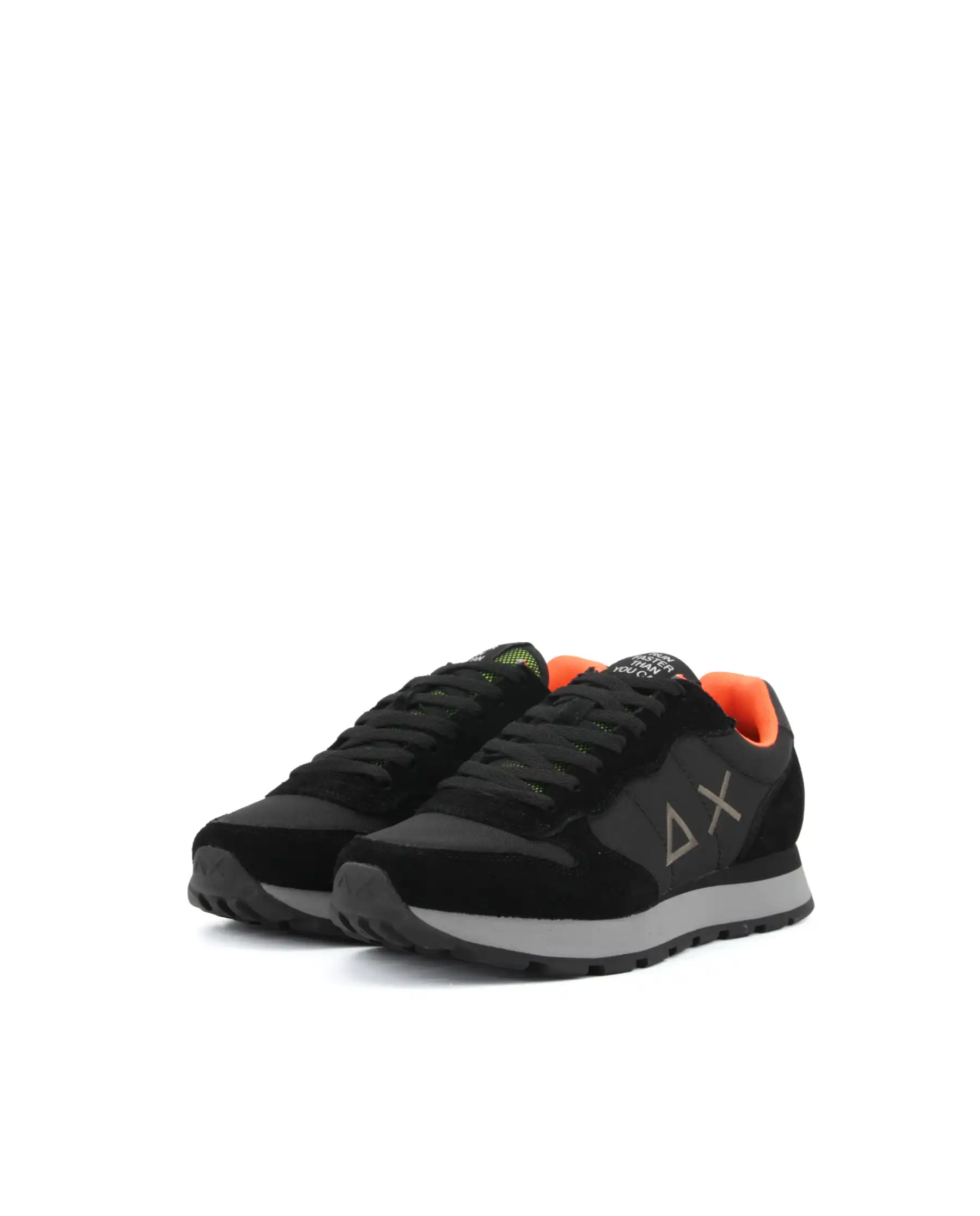 SUN68 SNEAKERS TOM FLUO NERO