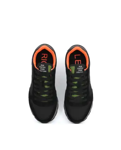 SUN68 SNEAKERS TOM FLUO NERO
