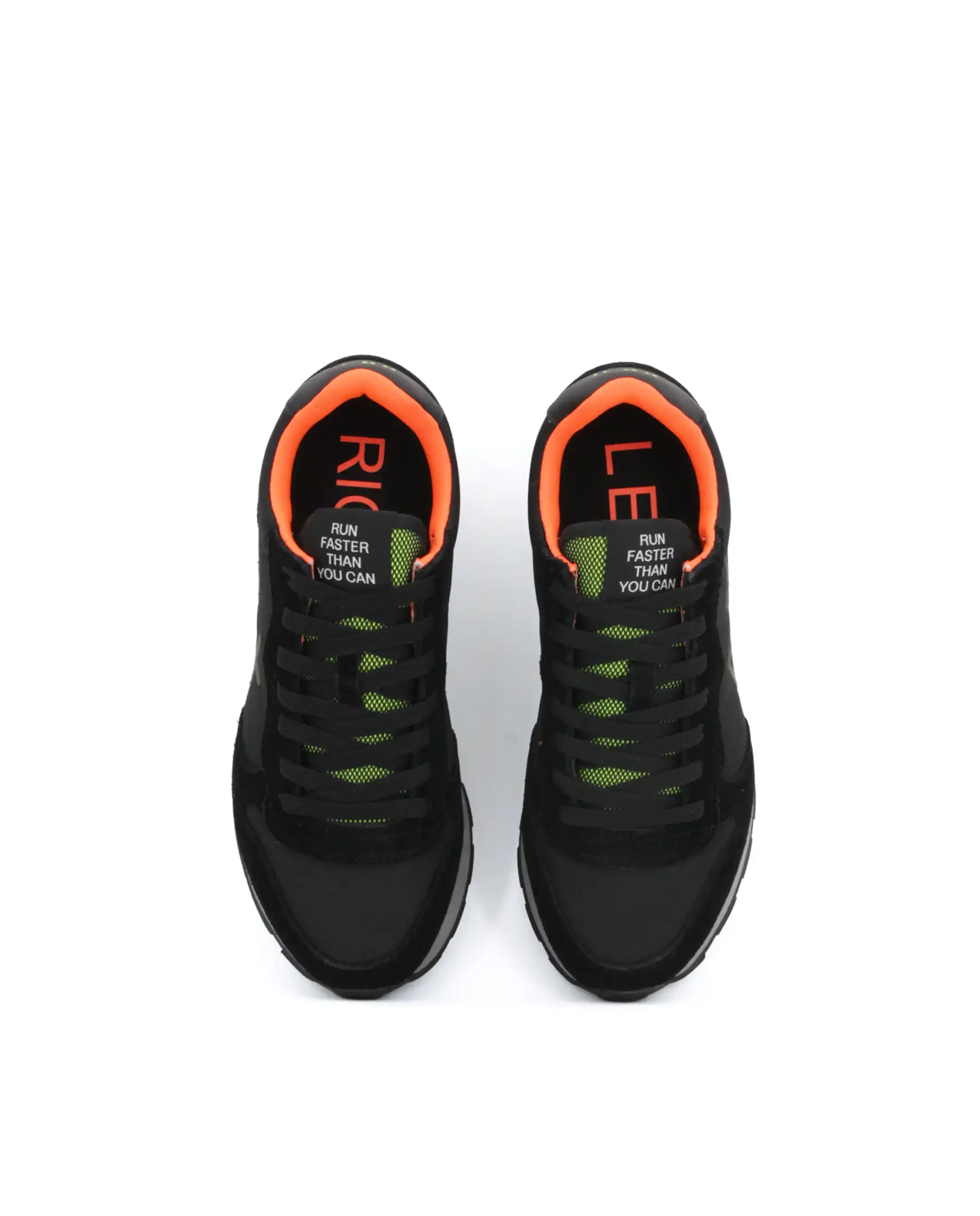 SUN68 SNEAKERS TOM FLUO NERO