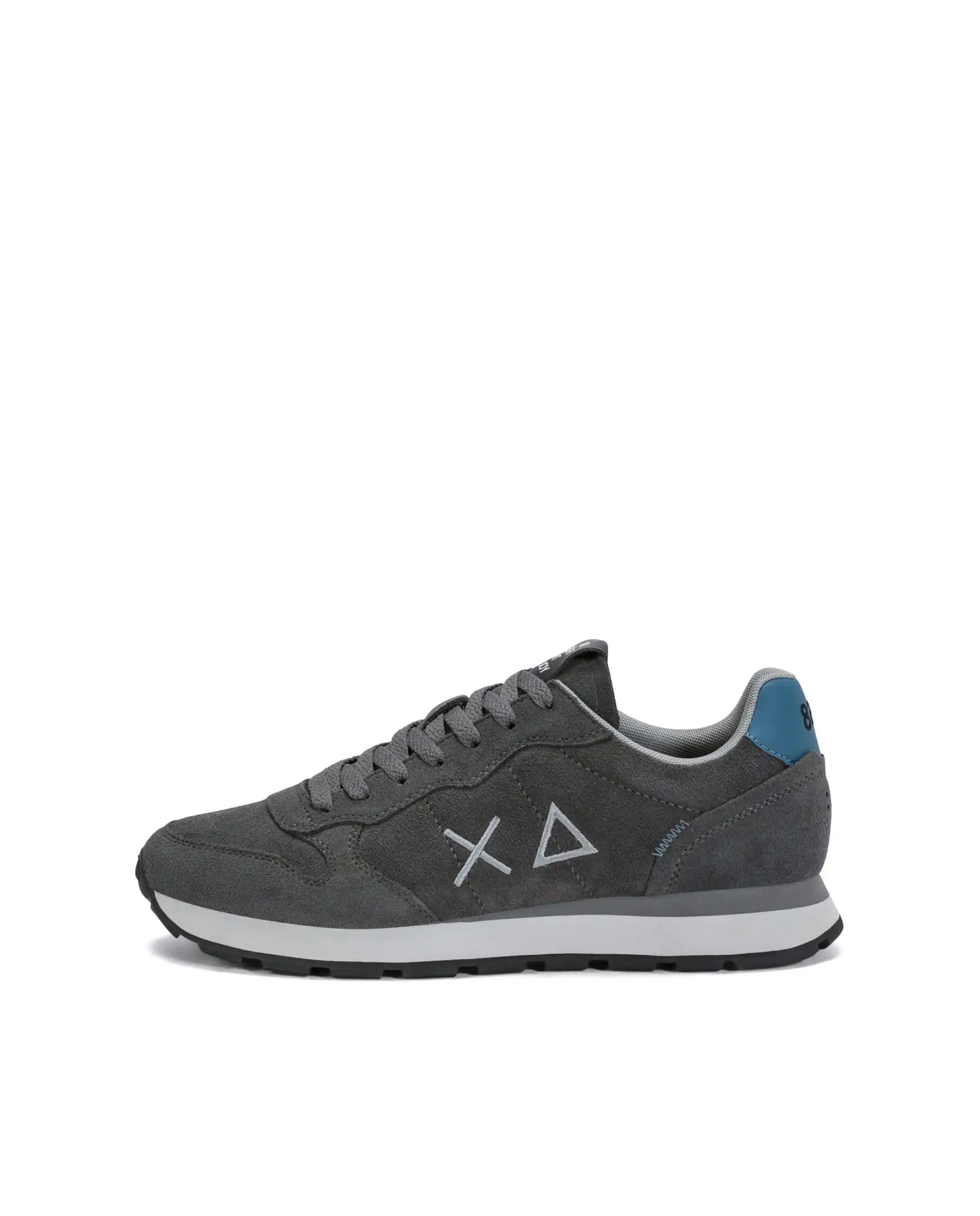 SUN68 SNEAKERS TOM SUEDE GRIGIO