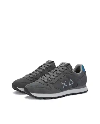 SUN68 SNEAKERS TOM SUEDE GRIGIO