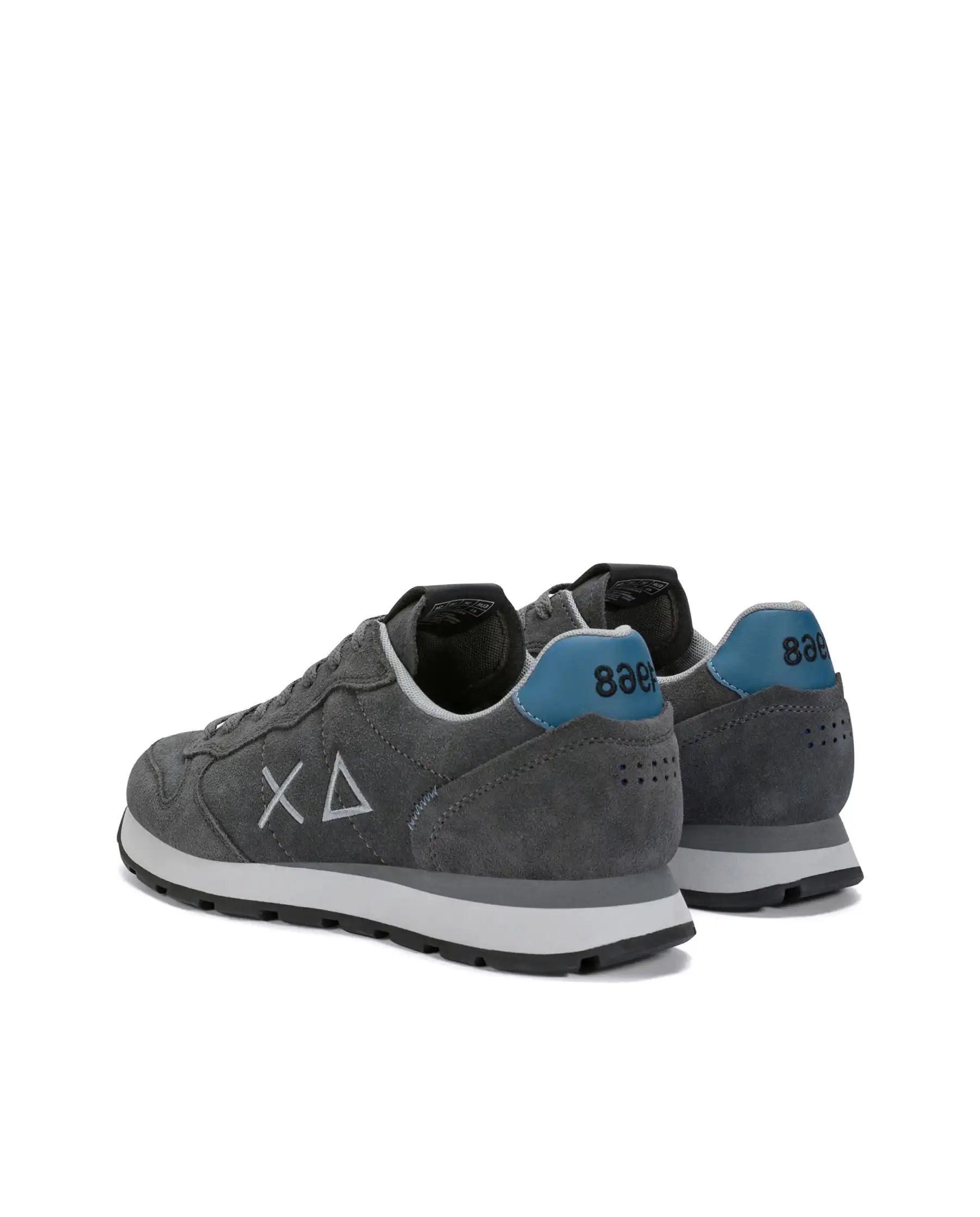 SUN68 SNEAKERS TOM SUEDE GRIGIO