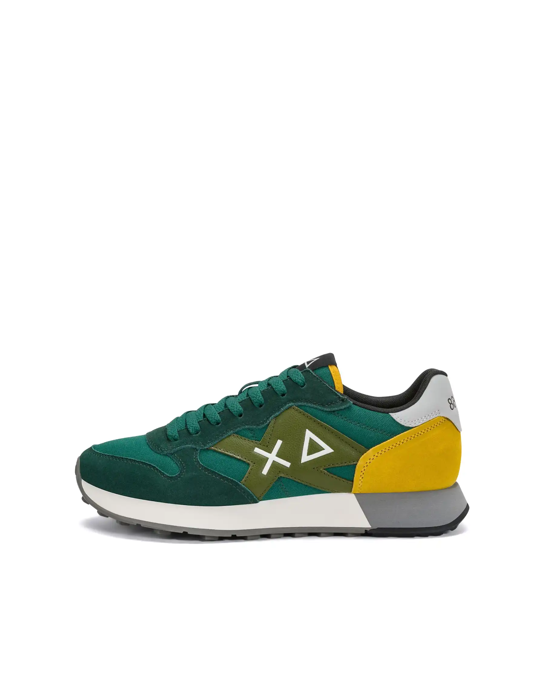 SUN68 SNEAKERS JAKI 2.0 SOLID VERDE
