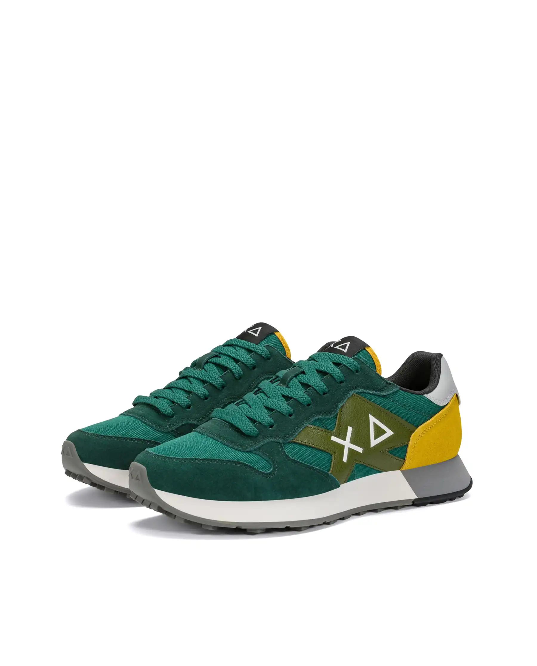 SUN68 SNEAKERS JAKI 2.0 SOLID VERDE