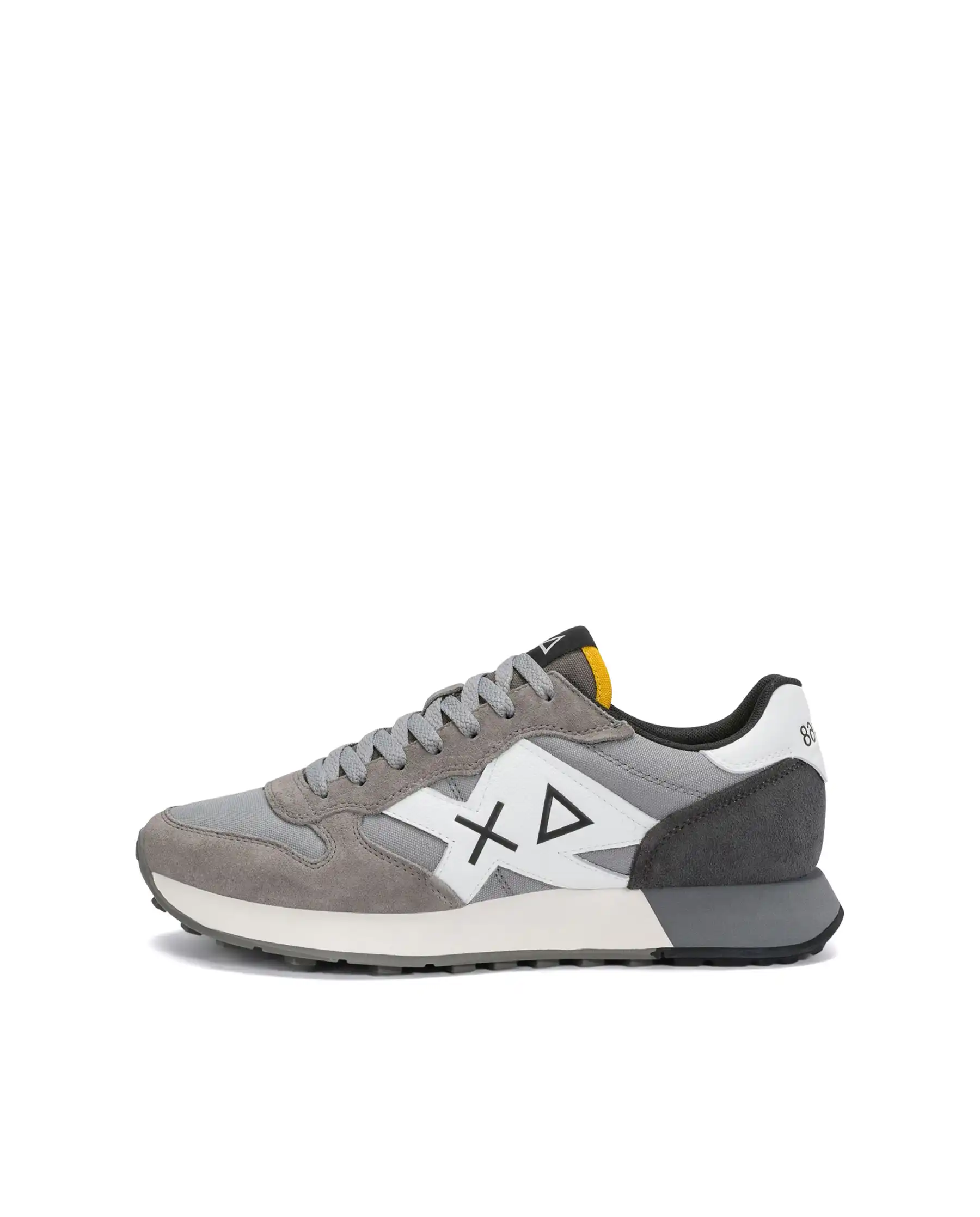 SUN68 SNEAKERS JAKI 2.0 SOLID GRIGIO