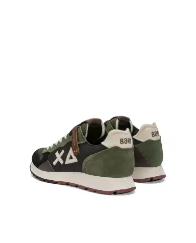 SUN68 SNEAKERS TOM WINTER STYLE VERDE MILITARE