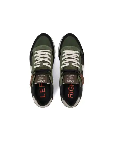 SUN68 SNEAKERS TOM WINTER STYLE VERDE MILITARE