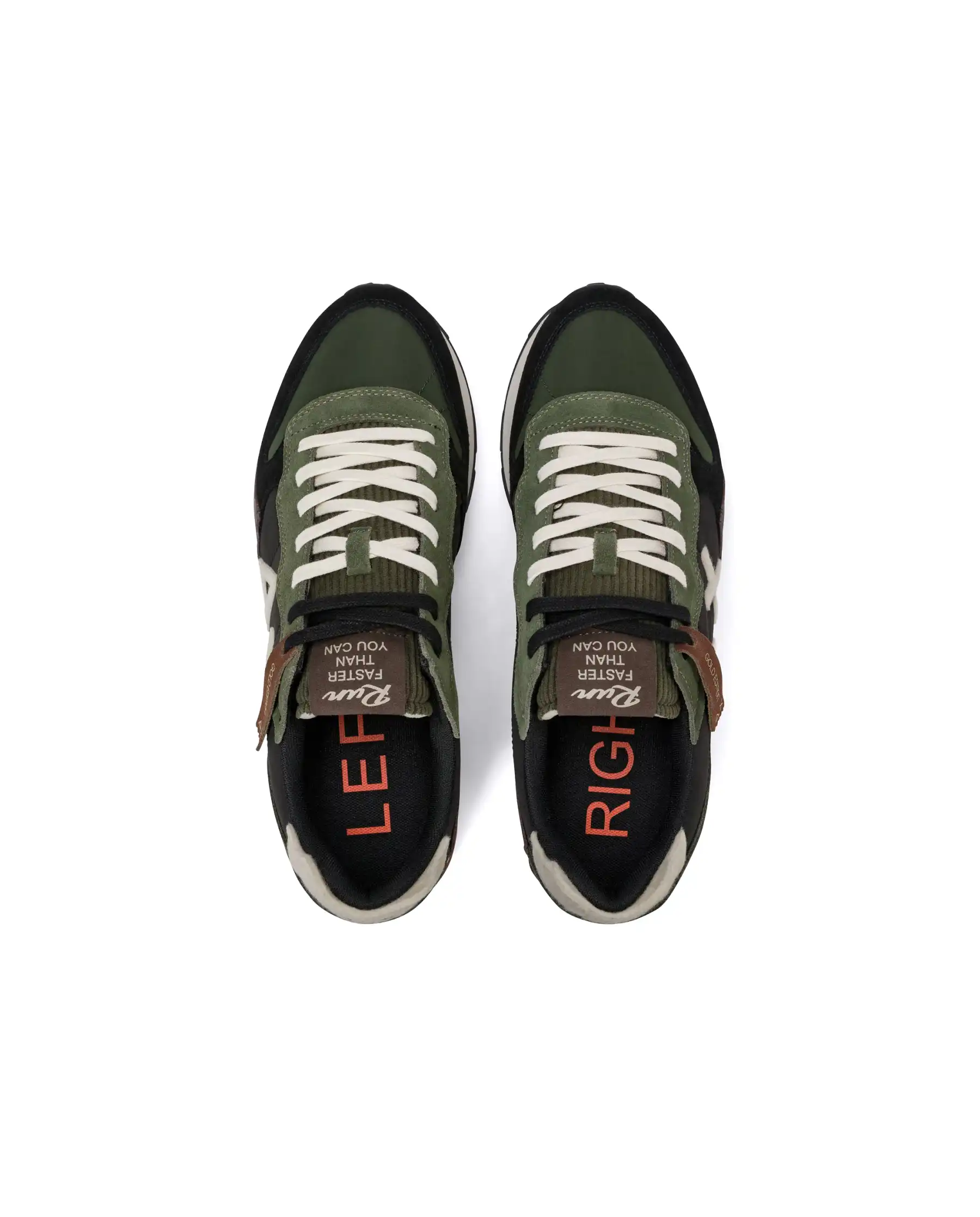 SUN68 SNEAKERS TOM WINTER STYLE VERDE MILITARE
