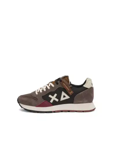 SUN68 SNEAKERS TOM WINTER STYLE MARRONE
