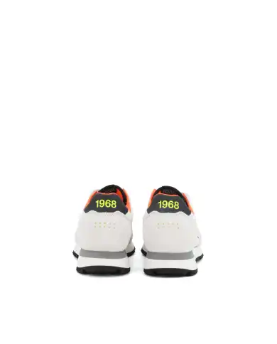 SUN68 SNEAKERS TOM FLUO BIANCO