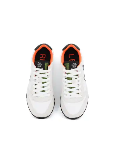SUN68 SNEAKERS TOM FLUO BIANCO