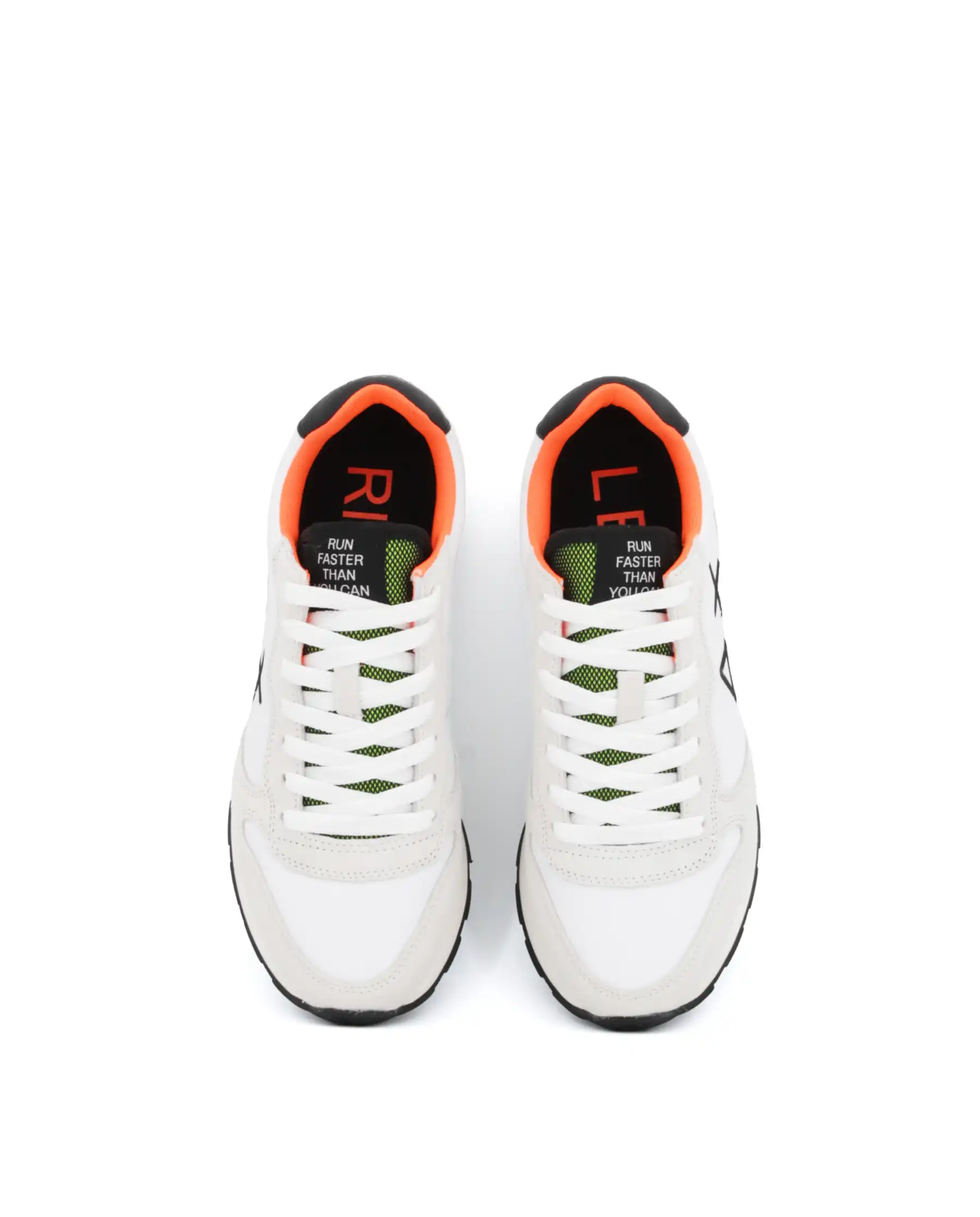 SUN68 SNEAKERS TOM FLUO BIANCO