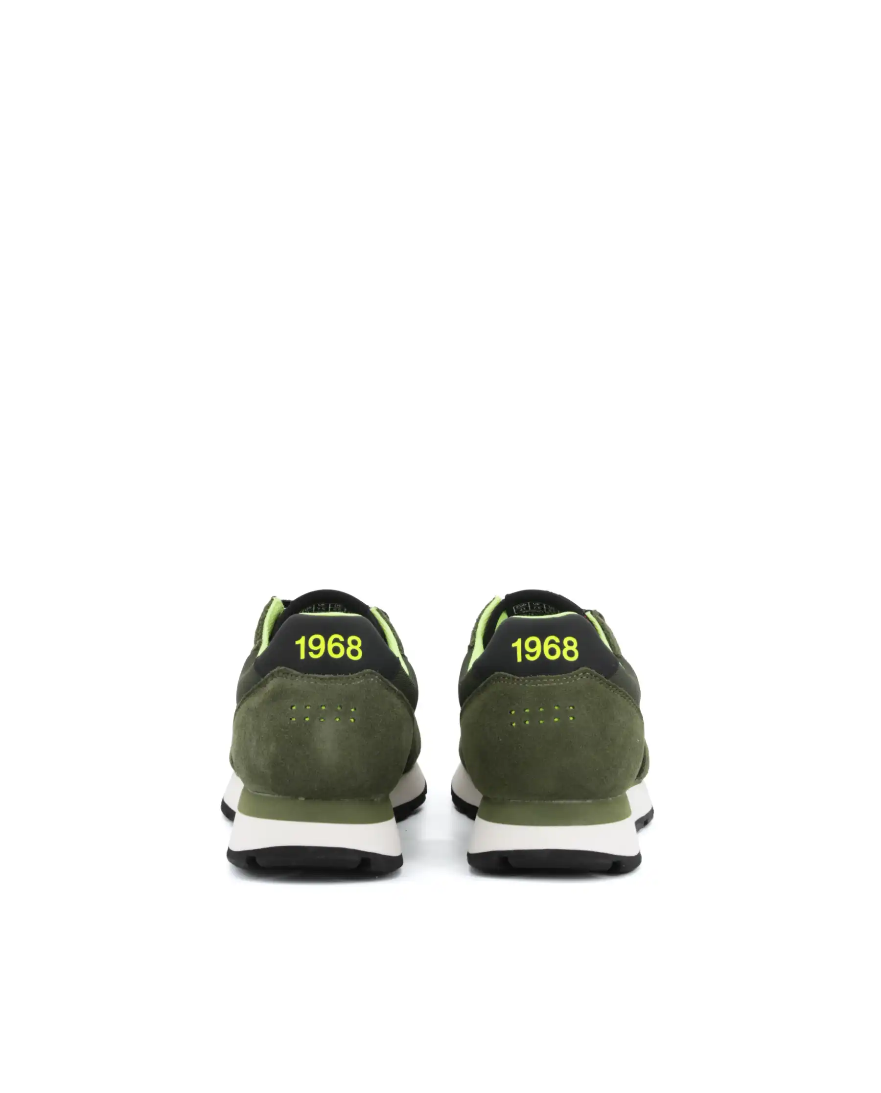 SUN68 SNEAKERS TOM FLUO VERDE MILITARE