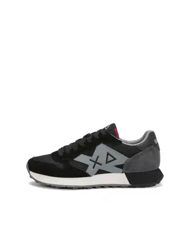 SUN68 SNEAKERS JAKI 2.0 SOLID NERO