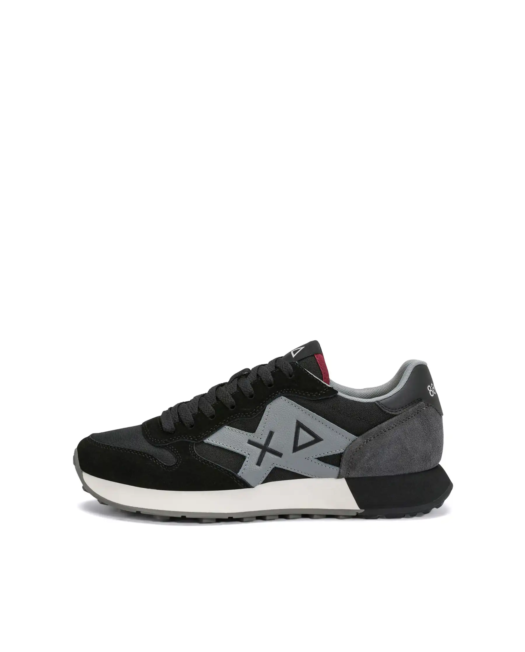 SUN68 SNEAKERS JAKI 2.0 SOLID NERO