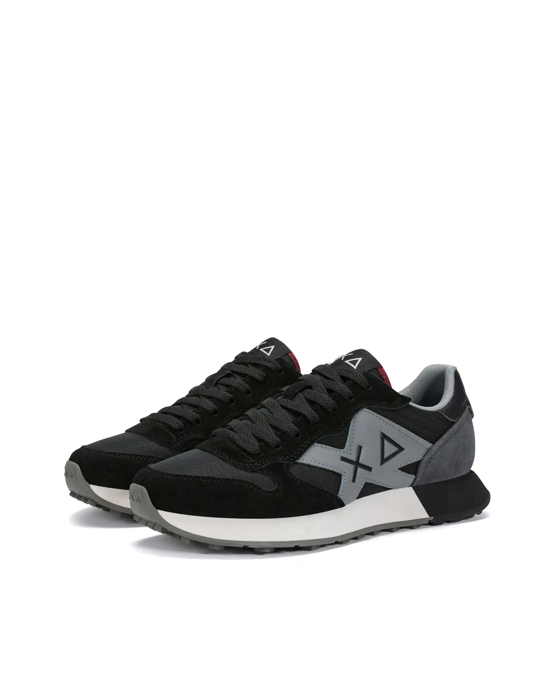 SUN68 SNEAKERS JAKI 2.0 SOLID NERO