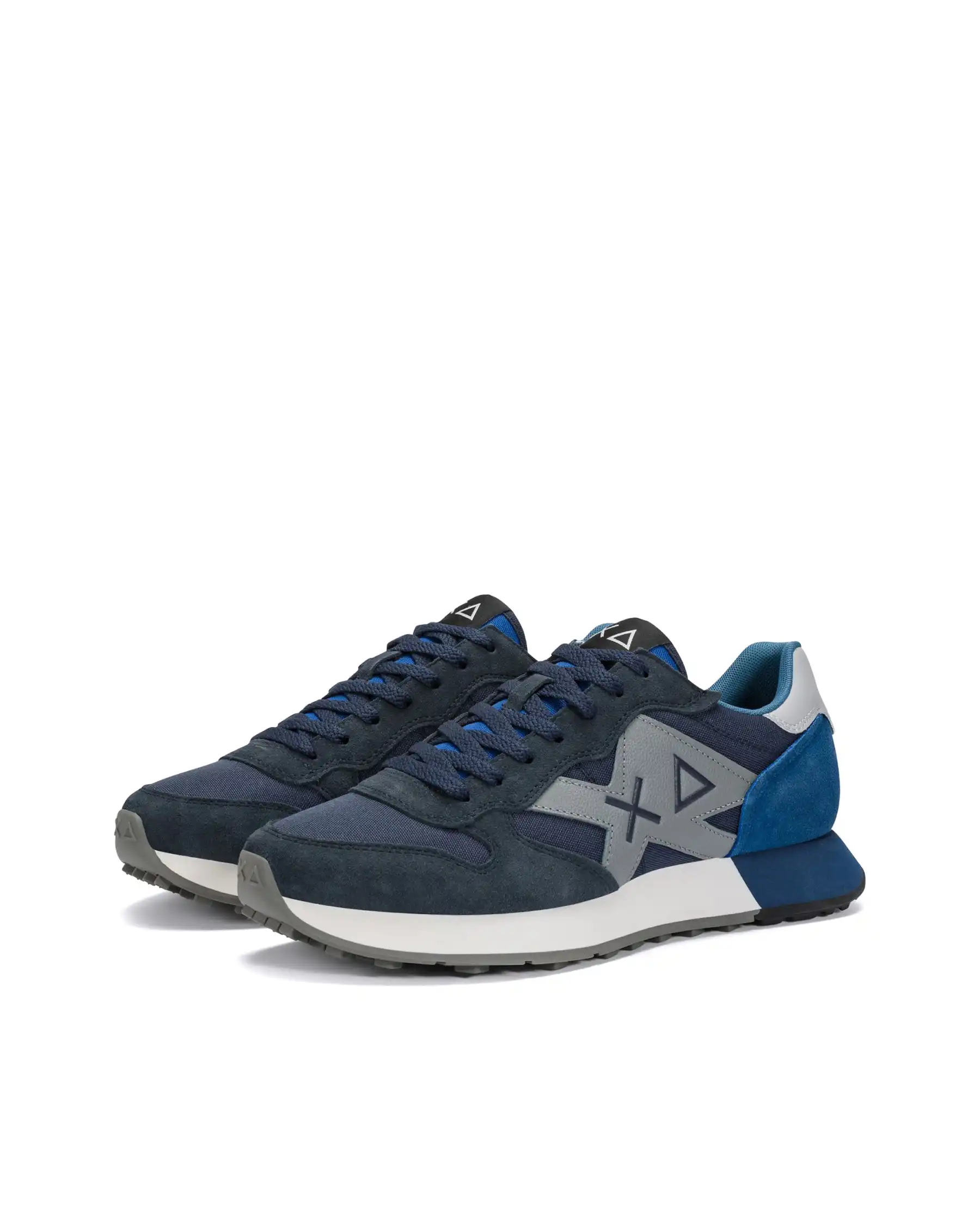 SUN68 SNEAKERS JAKI 2.0 SOLID BLU