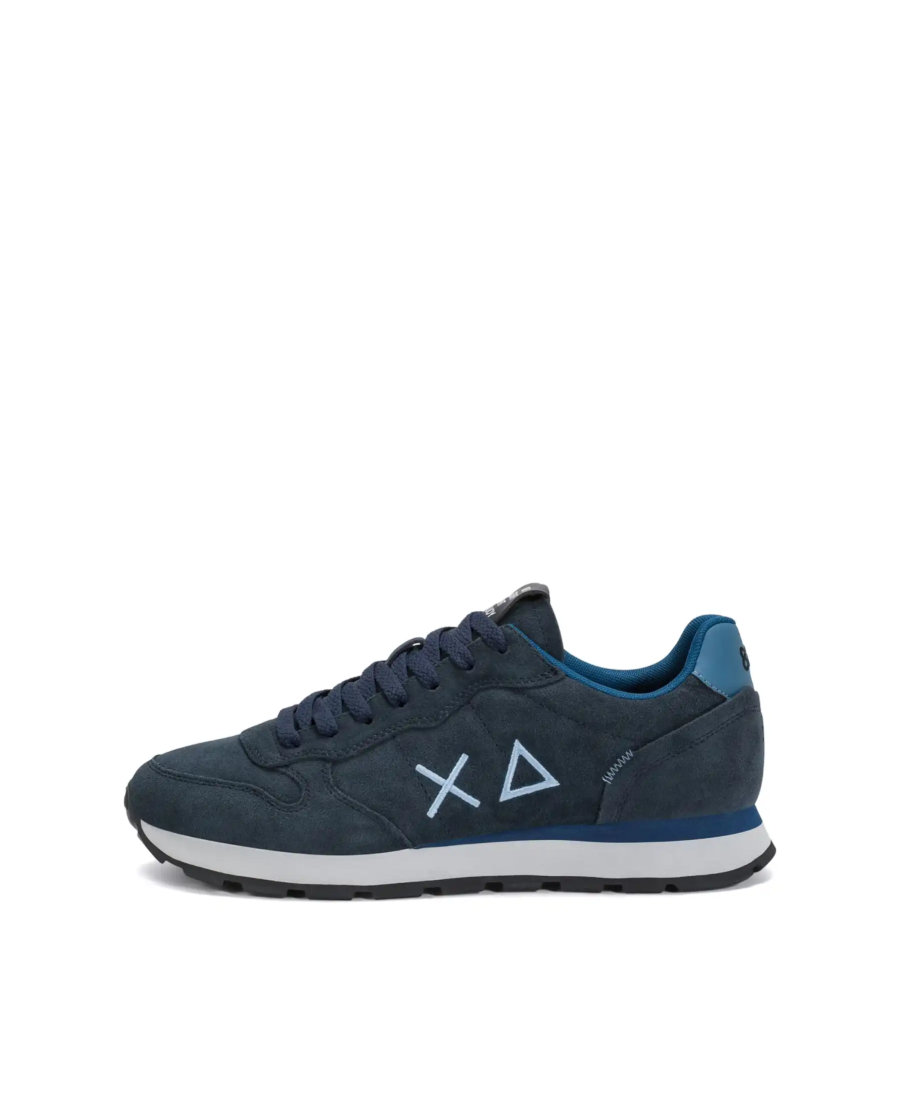 SUN68 SNEAKERS TOM SUEDE BLU