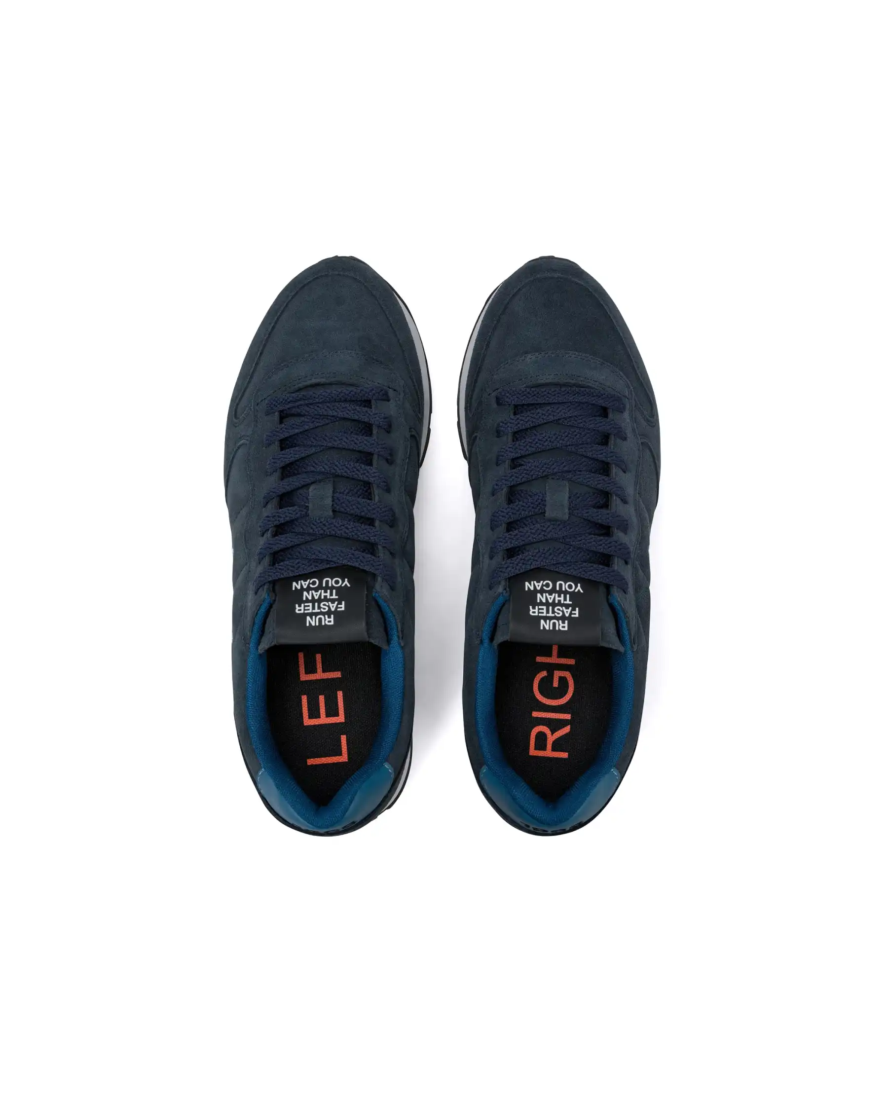 SUN68 SNEAKERS TOM SUEDE BLU