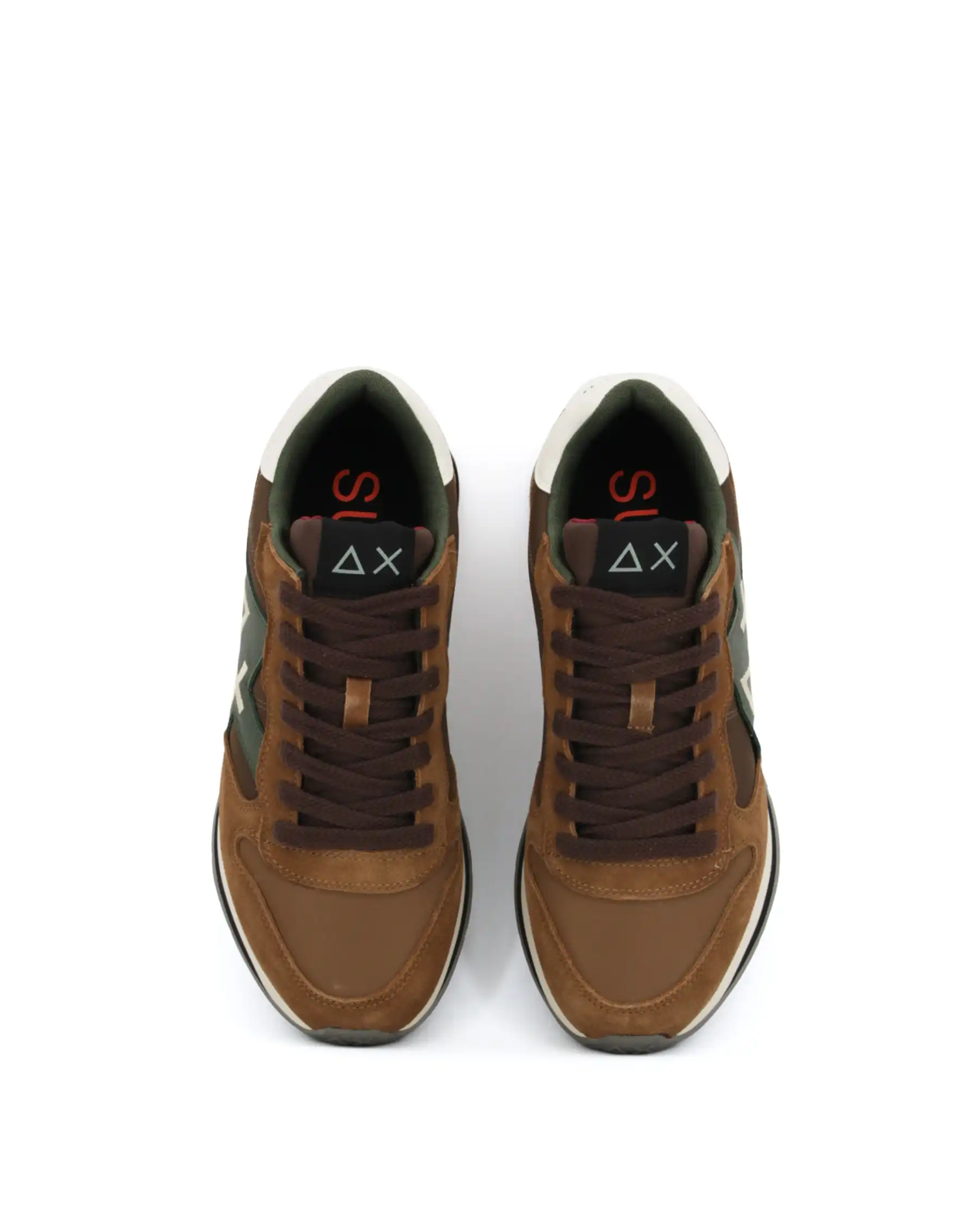 SUN68 SNEAKERS JAKI 2.0 BICOLOR CUOIO