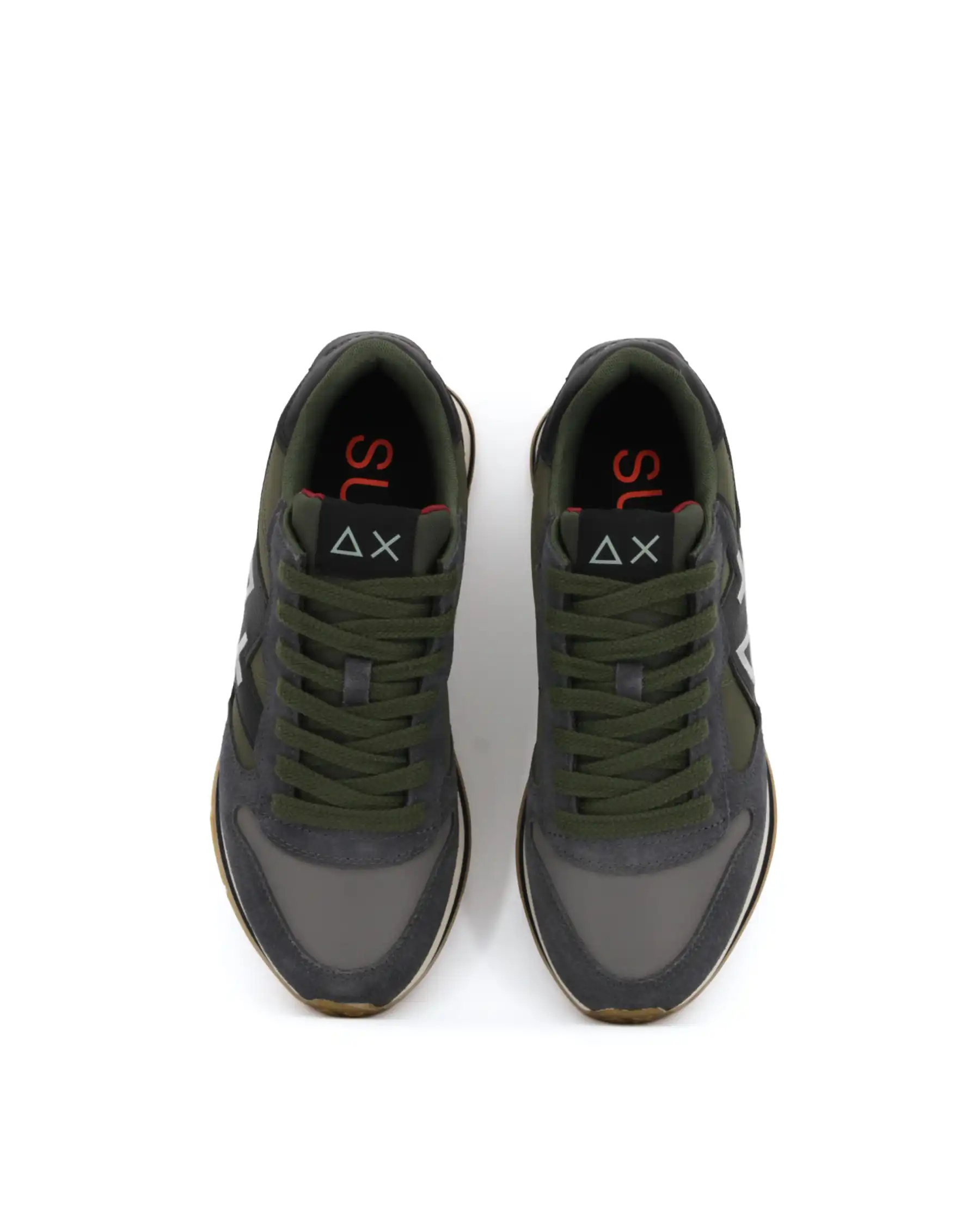 SUN68 SNEAKERS JAKI 2.0 BICOLOR GRIGIO SCURO