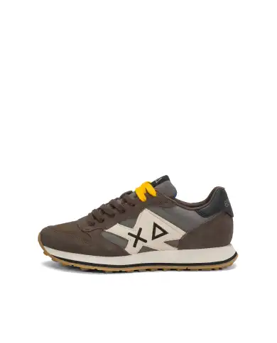SUN68 SNEAKERS JAKI 2.0 BICOLOR MARRONE