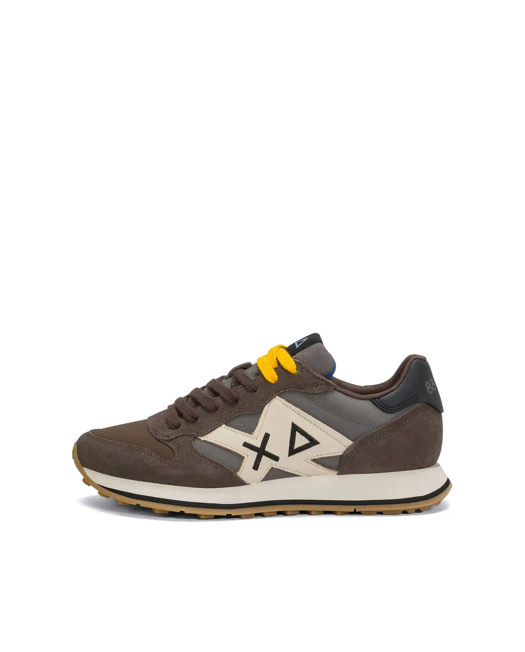 SUN68 SNEAKERS JAKI 2.0 BICOLOR MARRONE