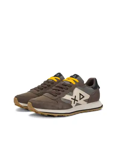 SUN68 SNEAKERS JAKI 2.0 BICOLOR MARRONE