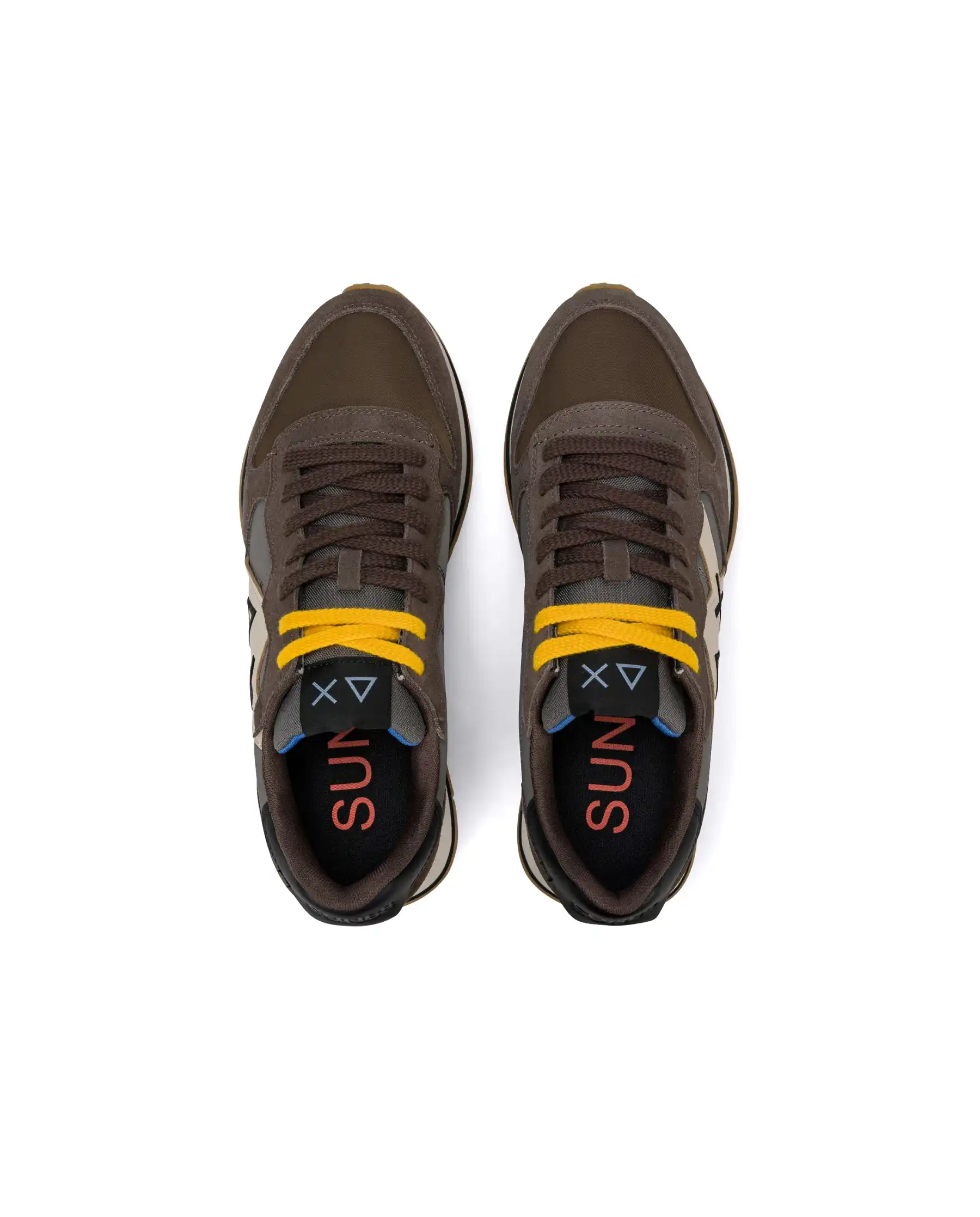 SUN68 SNEAKERS JAKI 2.0 BICOLOR MARRONE