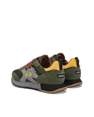 SUN68 SNEAKERS JAKI OUTDOOR VERDE MILITARE