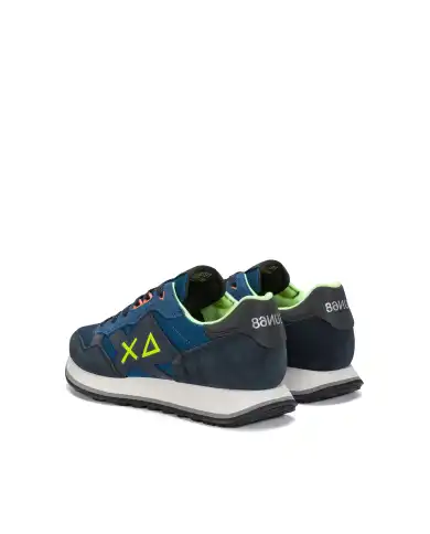 SUN68 SNEAKERS JAKI 2.0 FLUO BLU