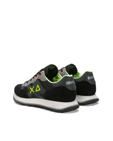 SUN68 SNEAKERS JAKI 2.0 FLUO NERO