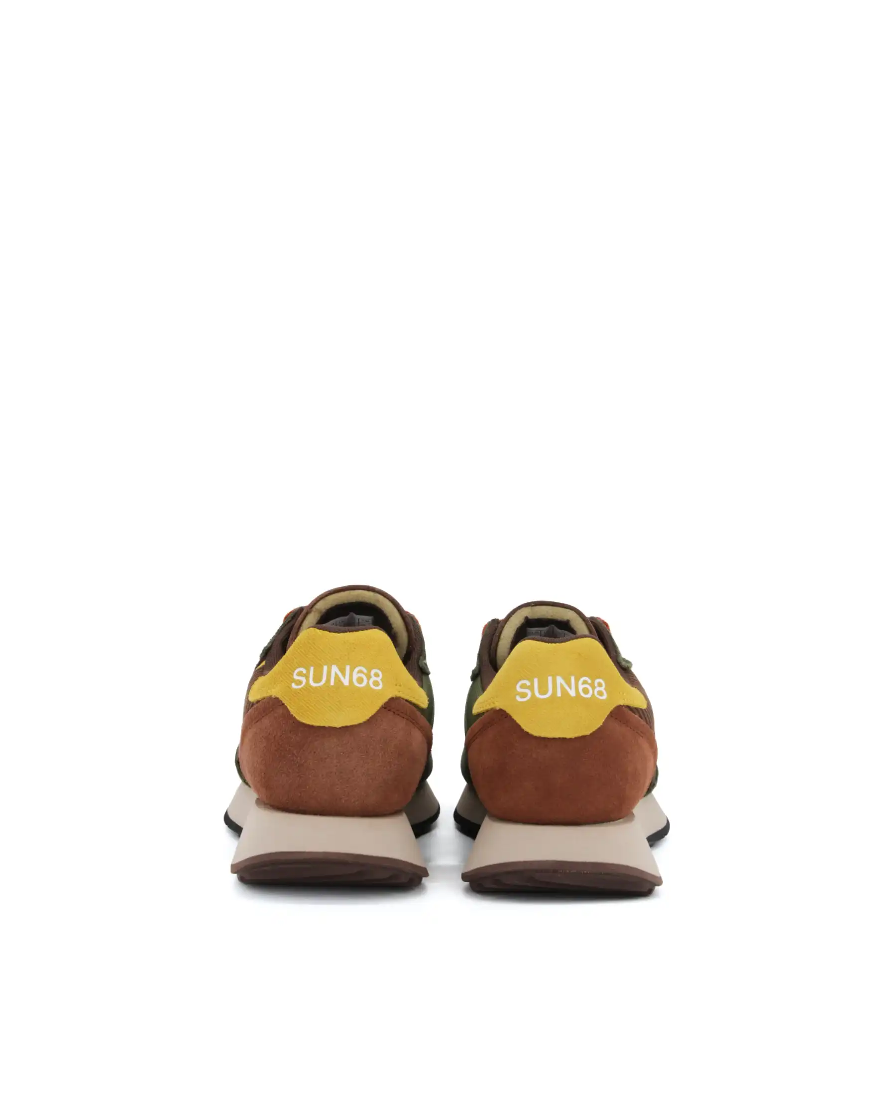 SUN68 SNEAKERS JAKI WINTER VERDE MILITARE