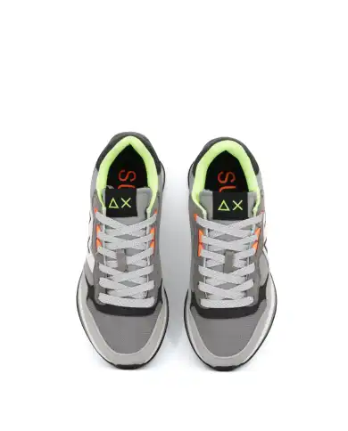SUN68 SNEAKERS JAKI 2.0 FLUO GRIGIO