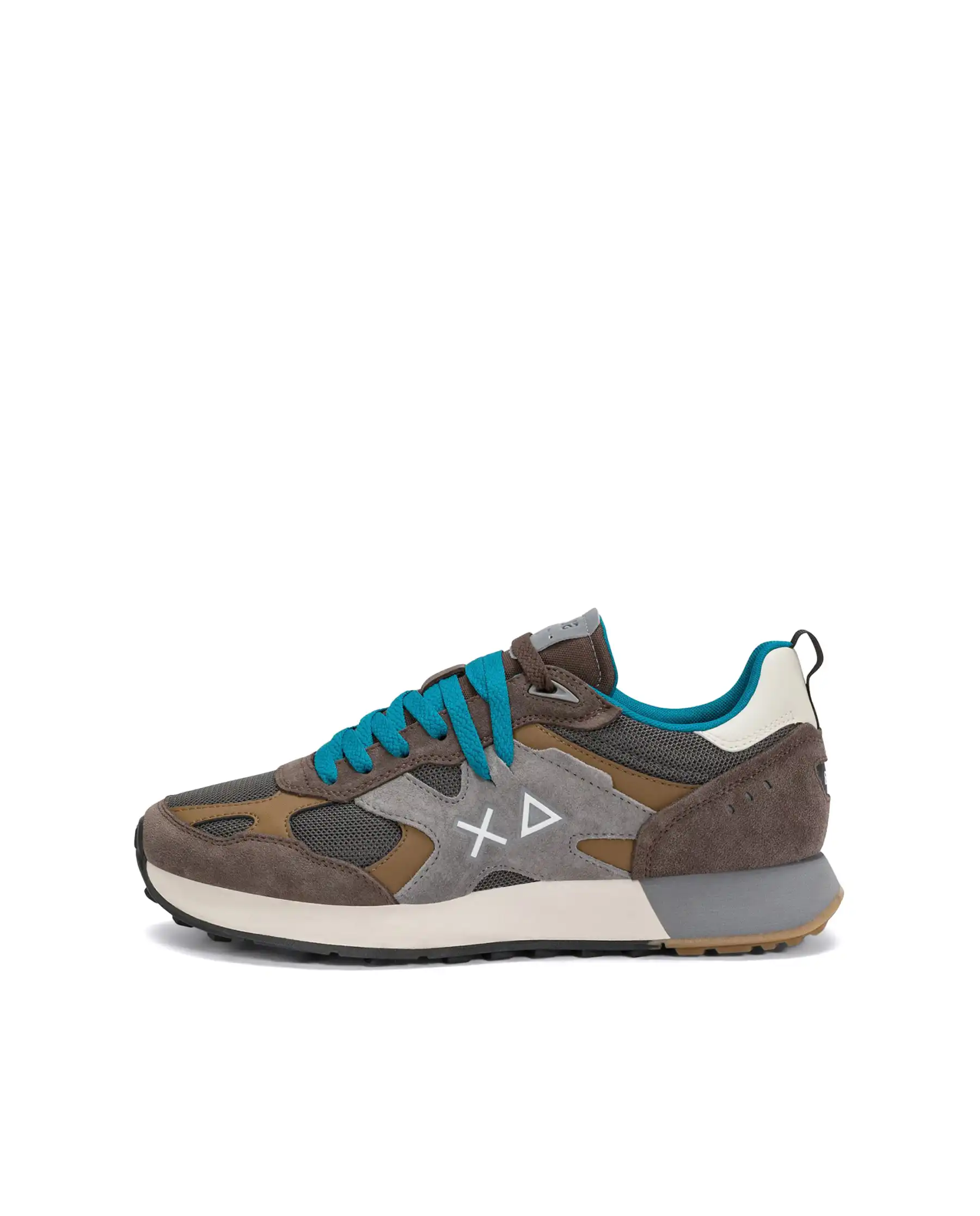 SUN68 SNEAKERS JAKI OUTDOOR MARRONE