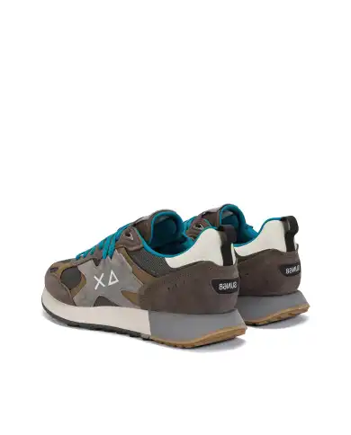 SUN68 SNEAKERS JAKI OUTDOOR MARRONE