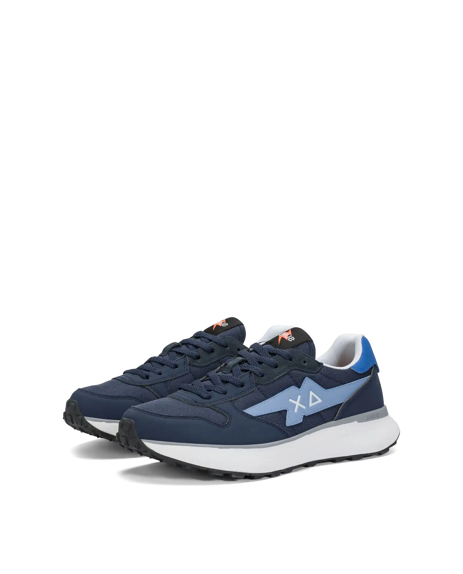 SUN68 SNEAKERS NIKI 4.0 SOLID BLU