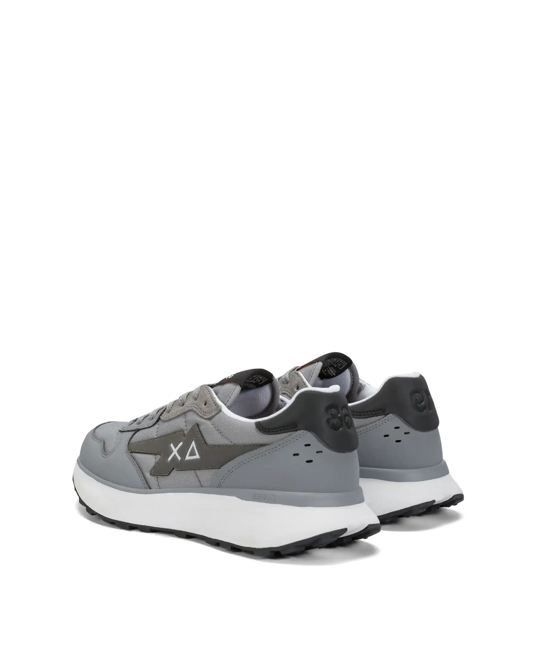 SUN68 SNEAKERS NIKI 4.0 SOLID GRIGIO