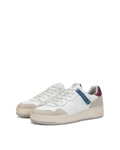 SUN68 SNEAKERS BIG BASKET EVO BIANCO