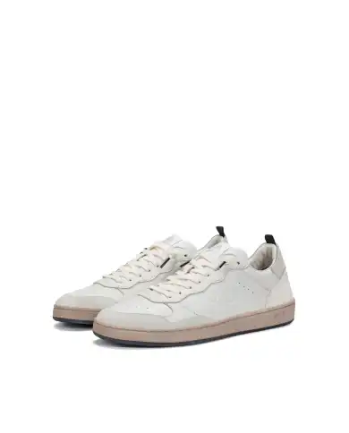 SUN68 SNEAKERS URBAN BASKET BIANCO