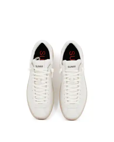 SUN68 SNEAKERS URBAN PEAK BIANCO