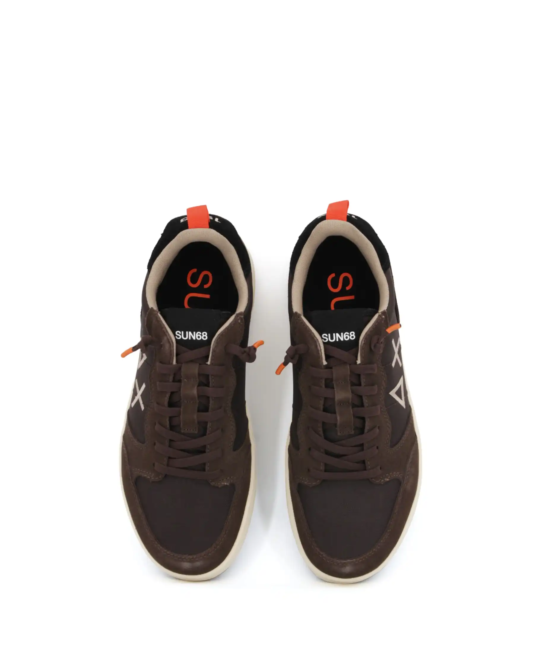 SUN68 SNEAKERS GENIUS SOLID MARRONE