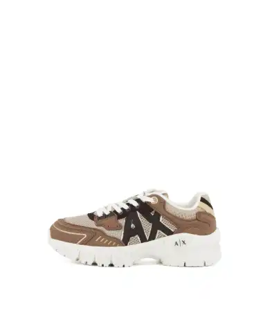 ARMANI EXCHANGE SNEAKERS TAUPE
