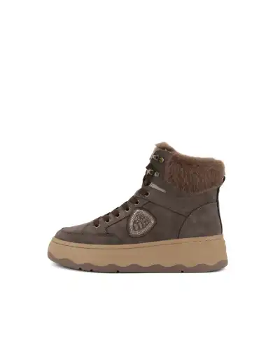 BLAUER ANFIBI MARIBEL MARRONE